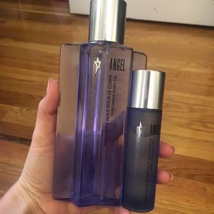mugler angel body oil